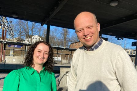 Finansministeren besøkte Tønsberg Finansministeren besøkte Tønsberg