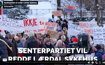 Lærdaldemo Stortinget 080126