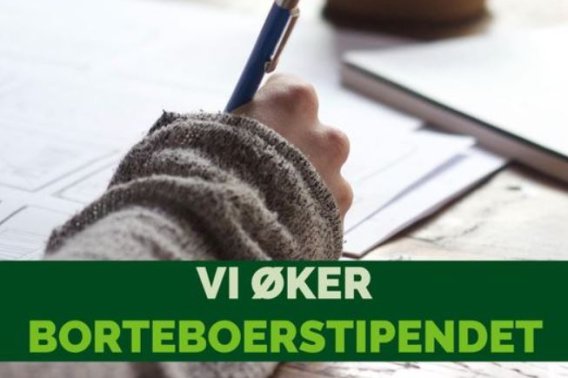 Satsing på unge: Regjeringen gir 6000 mer i året i borteboerstipend