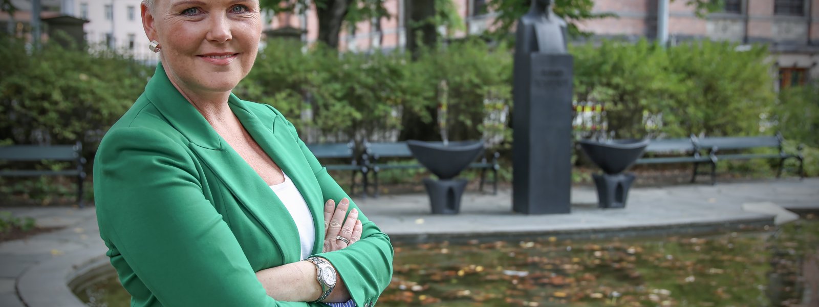 Anne Beathe Tvinnereim er nestleder i Senterpartiet og fylkesråd for plan, klima og miljø i Viken fylkeskommune