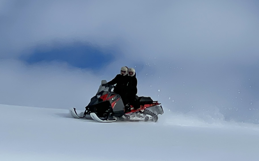 Snøscooter Foto N.P.Anti