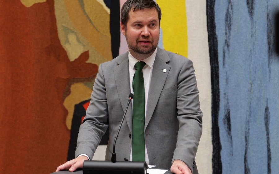 Geir Pollestad Vandrehallen Stortinget 170625
