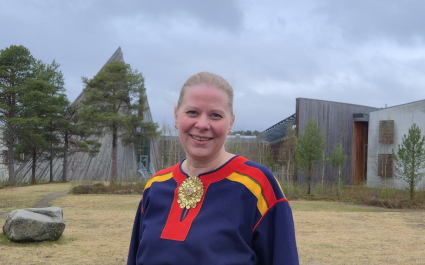 Silje Hemminghytt Magnussen ved Sametinget