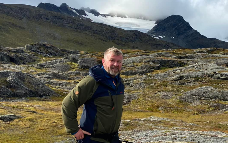 Dan-Håvard Johnsen, fjelltur