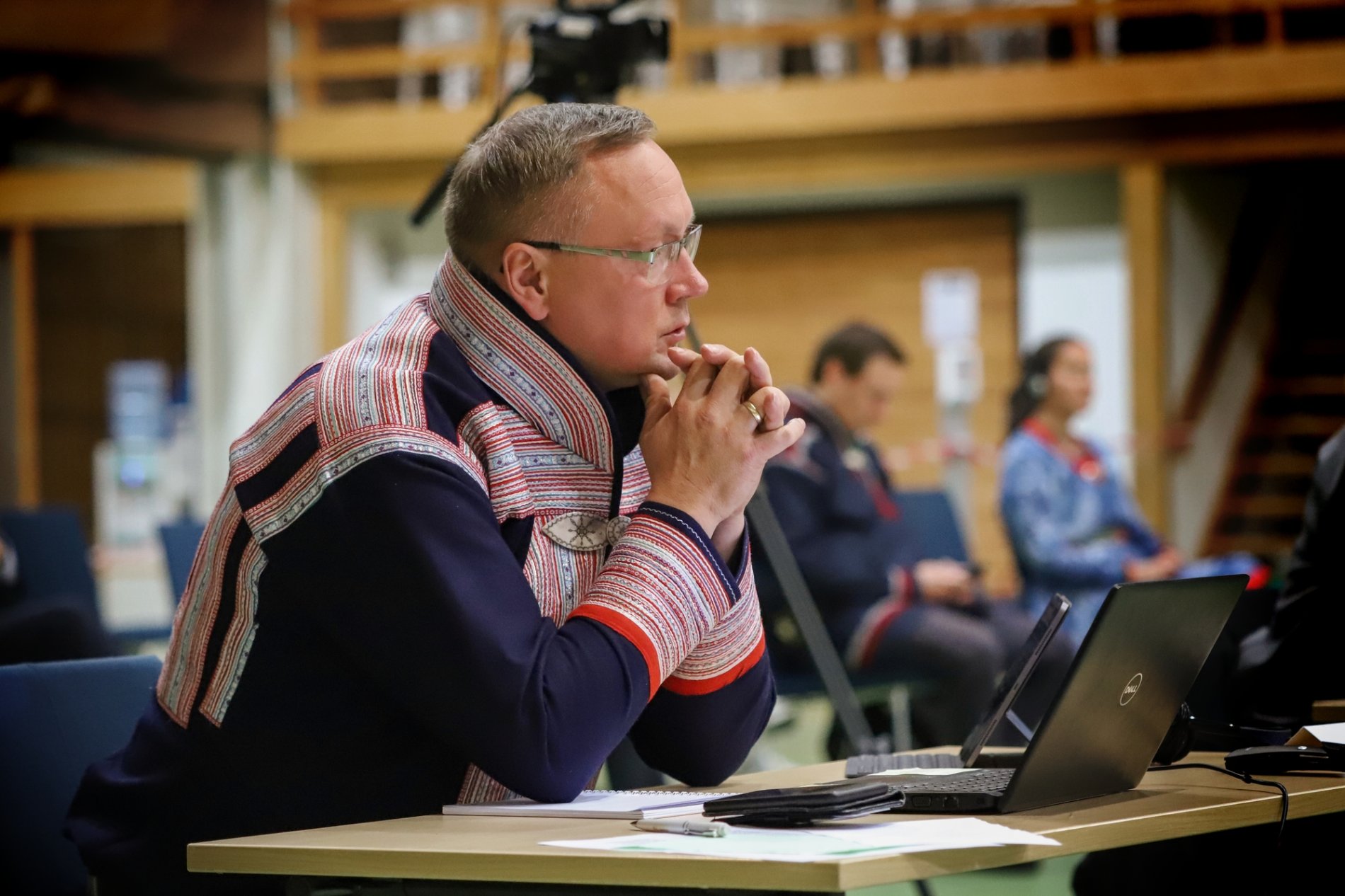2020 Sametingsrepresentant (og rådsmedlem) Hans Ole Eira (Sp), Sametingets plenum 28/8
