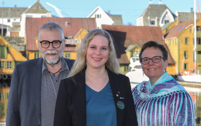 Kurt Wikan, Silje Hemminghytt Magnussen og Nancy Porsanger Anti
