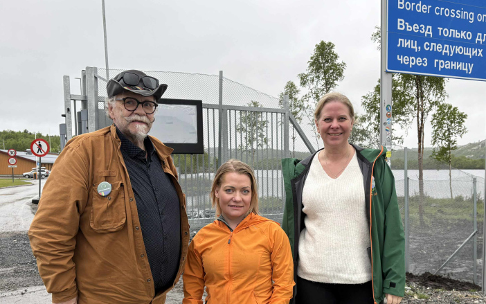 Kurt Wikan, Sandra Borch og Silje Hemminghytt Magnussen