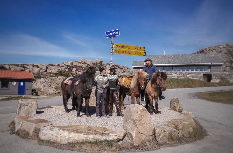 2021 Norge på langs med kløvhest, starten i Lindesnes