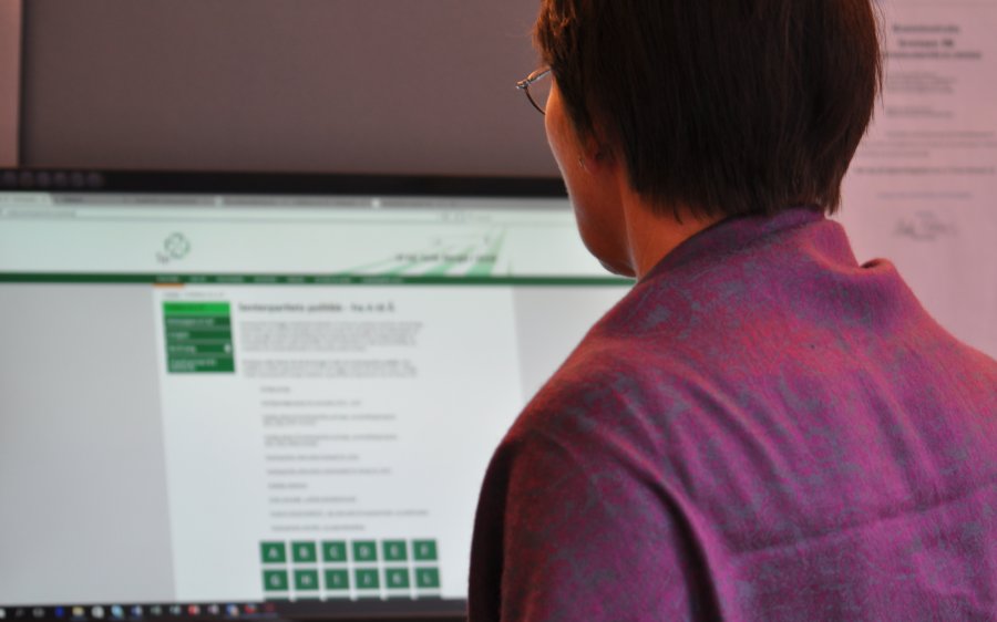 Arbeid ved dataskjerm