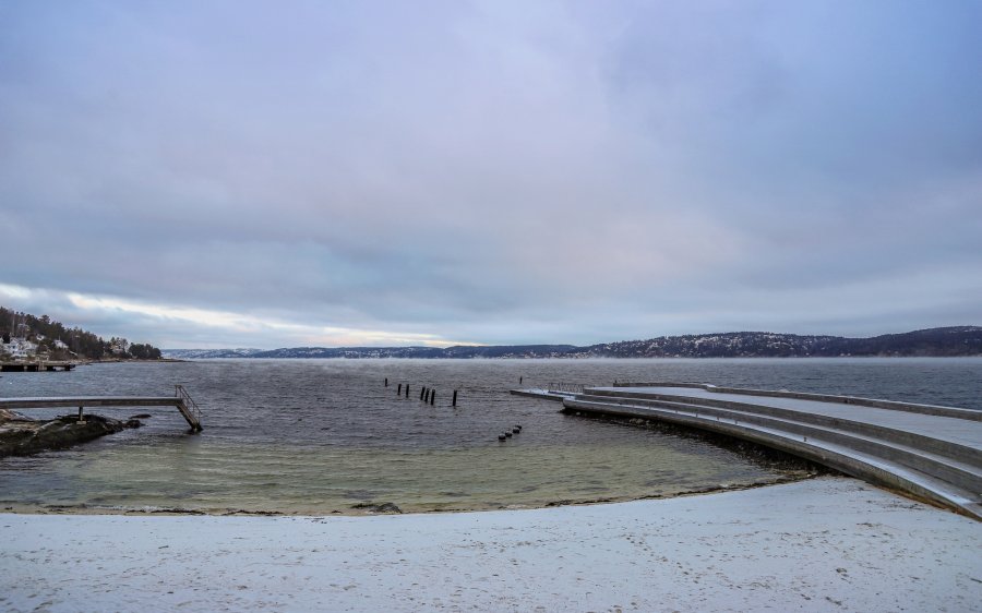 2021 Vinterstille badeplass - Filtvet, Buskerud