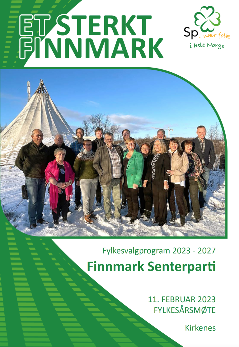 Finnmark Sp fylkesprogram 2023-2027