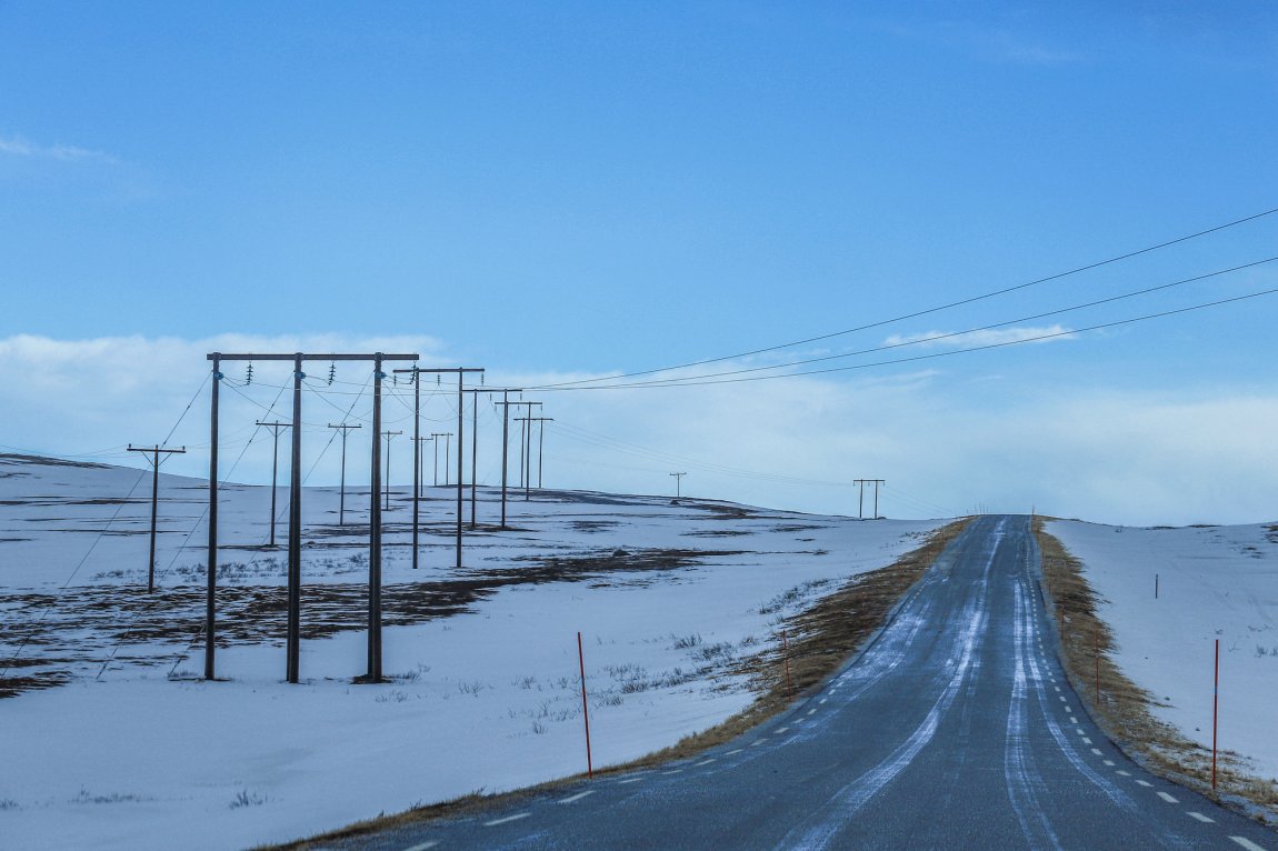 2021 Strømledninger og vei, Sørøya, Finnmark