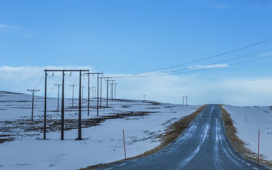 2021 Strømledninger og vei, Sørøya, Finnmark