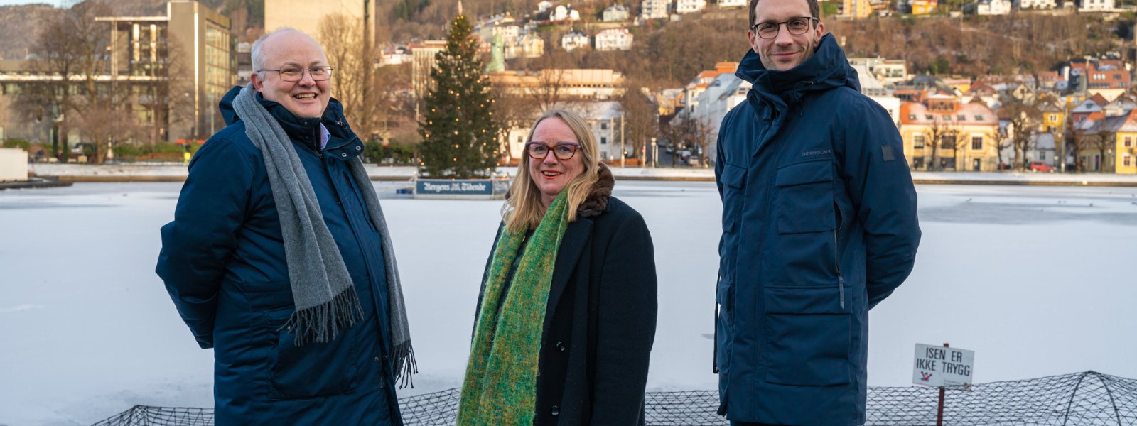 Bystyrerepresentante Ove Sverre Bjørdal, Anne Brit Reigstad og Thomas Flesland deltok i budsjettforhandlingene på vegne av Sp.