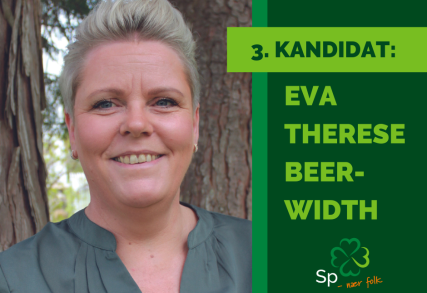 3. Kandidat: Eva Therese Beer-Width