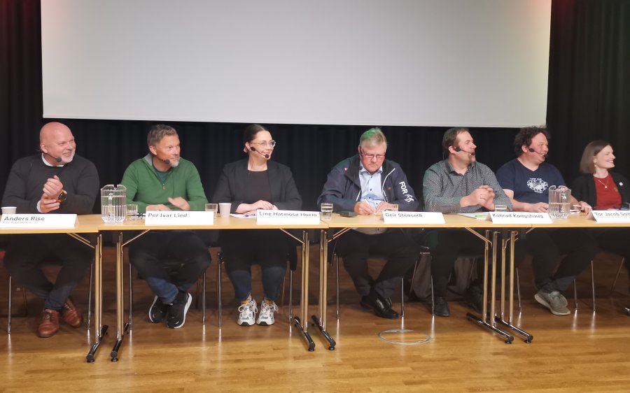 Debattpanel konferanse Valldal 06.06.2023