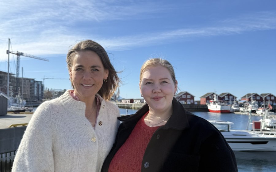 Trine Fagervik og Anette Amalie Åbodsvik Bang