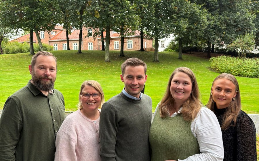 Lars Fredrik Bodal, Elin Tvete, Mattis Minge, Annette Raakil, Thea Gunnarstorp
