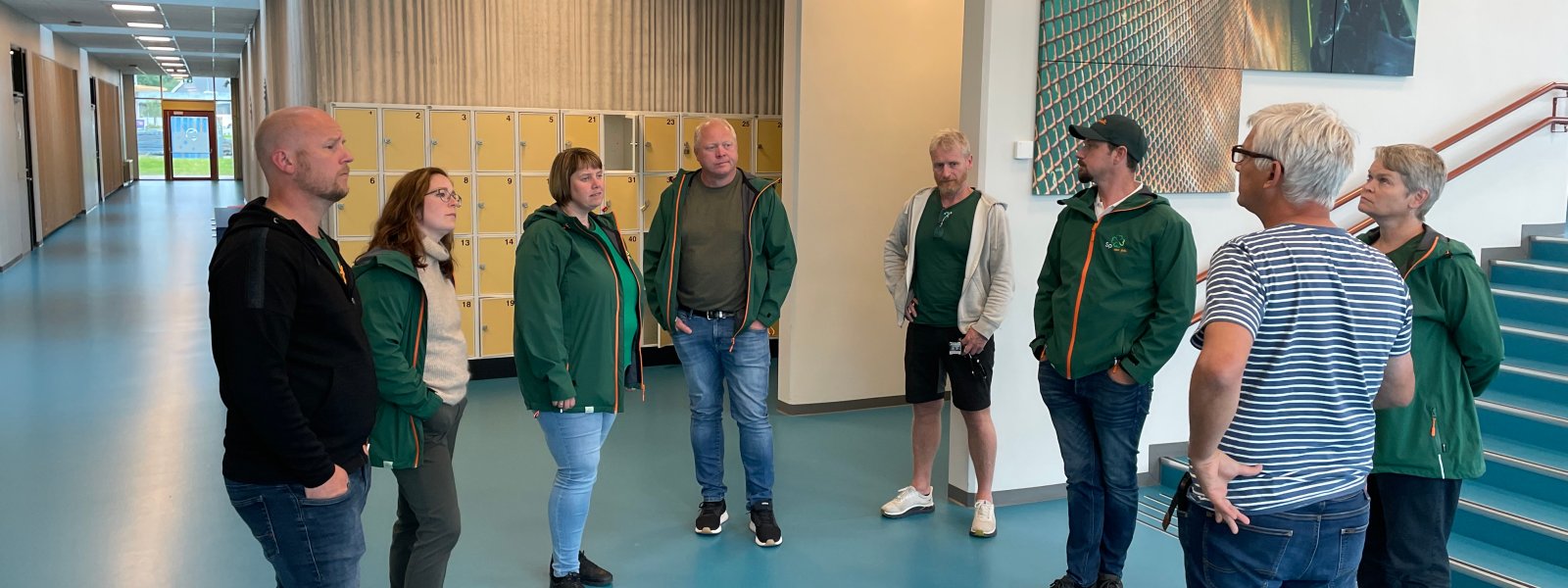 Bilde - Fra Strand VGS Mandag 7 August - Strand Sp møte med Rogaland Sp sine fylkestoppar