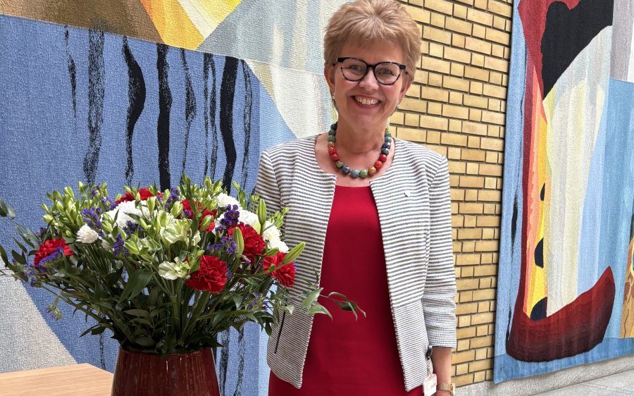 Kathrine Kleveland i Vandrehallen mai 2025