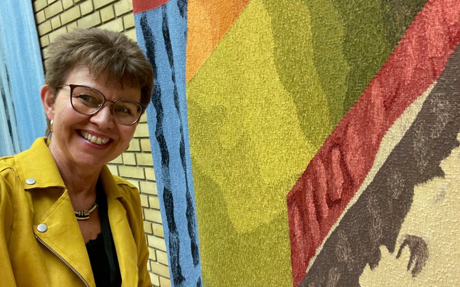 Kathrine Kleveland_Vandrehallen i Stortinget_høst 2021