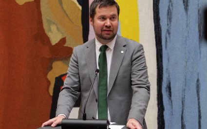 Geir Pollestad Vandrehallen Stortinget 170625