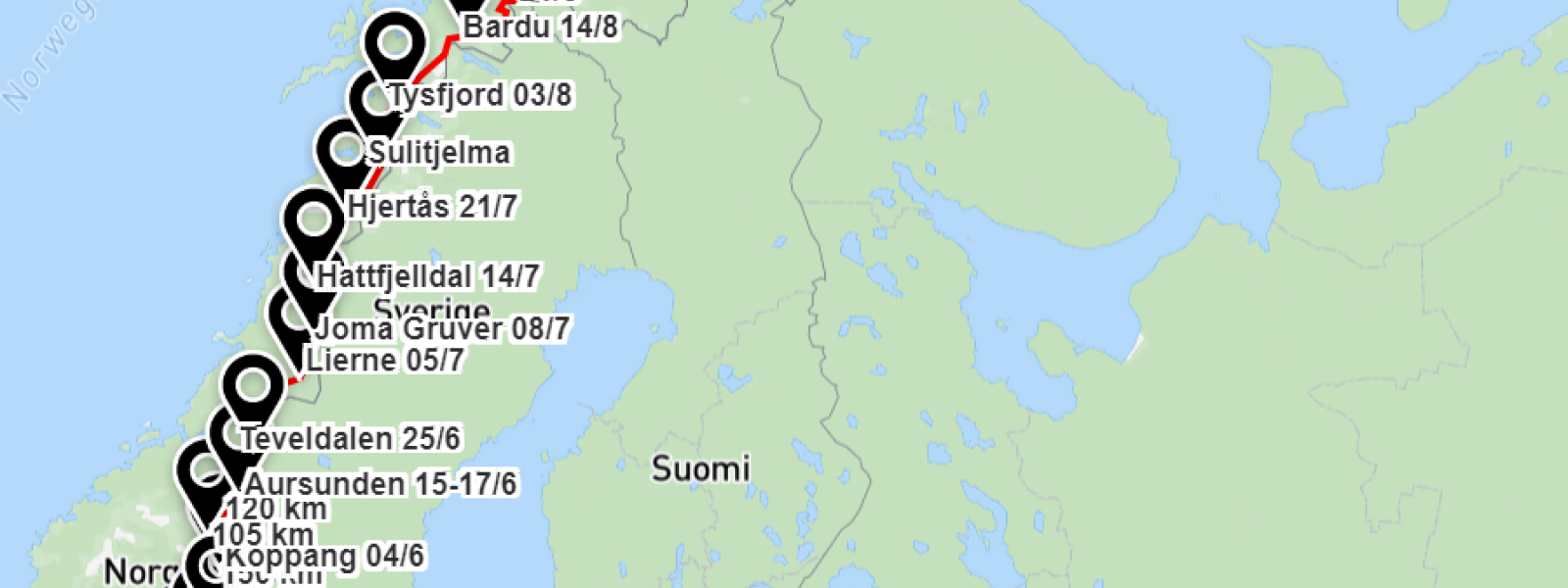 Rute kløvvalgkamp januar