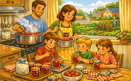 Beredskap sett fra kjøkkenbordet