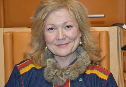 Cecilie Hansen, gruppeleder på Sametinget, portrett