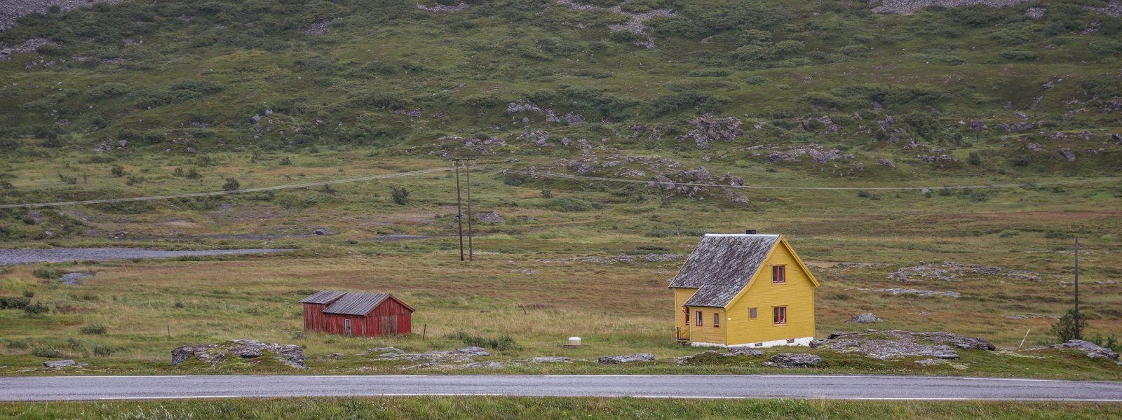 2020 Hus langs veien, Hasvik, Finnmark