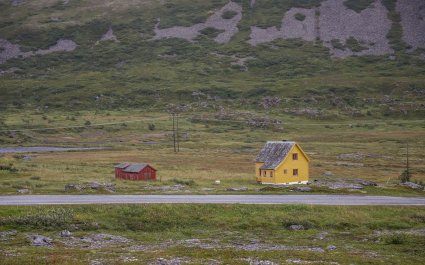 2020 Hus langs veien, Hasvik, Finnmark