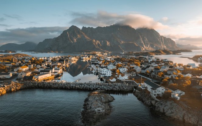 Bilde av øysamfunn i Norge