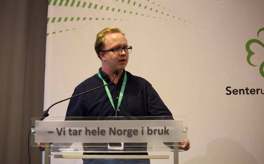 torbjørn b lauen senterungdommen landsmøte